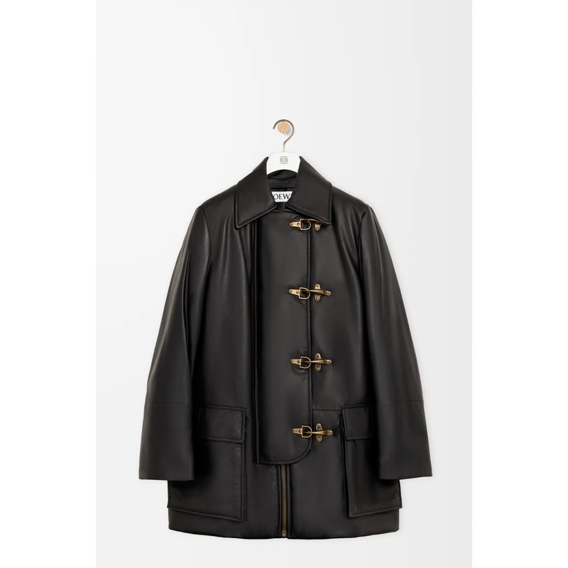 Coat in nappa lambskin