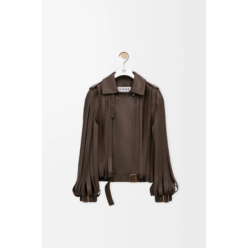 Jacket in nappa lambskin