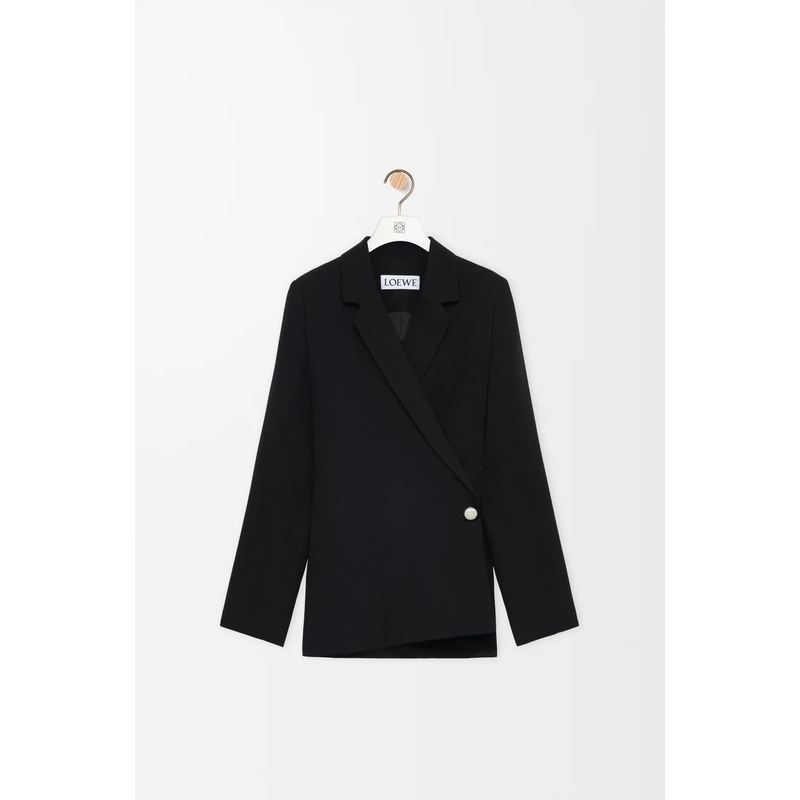 Jacket in stretch viscose blend