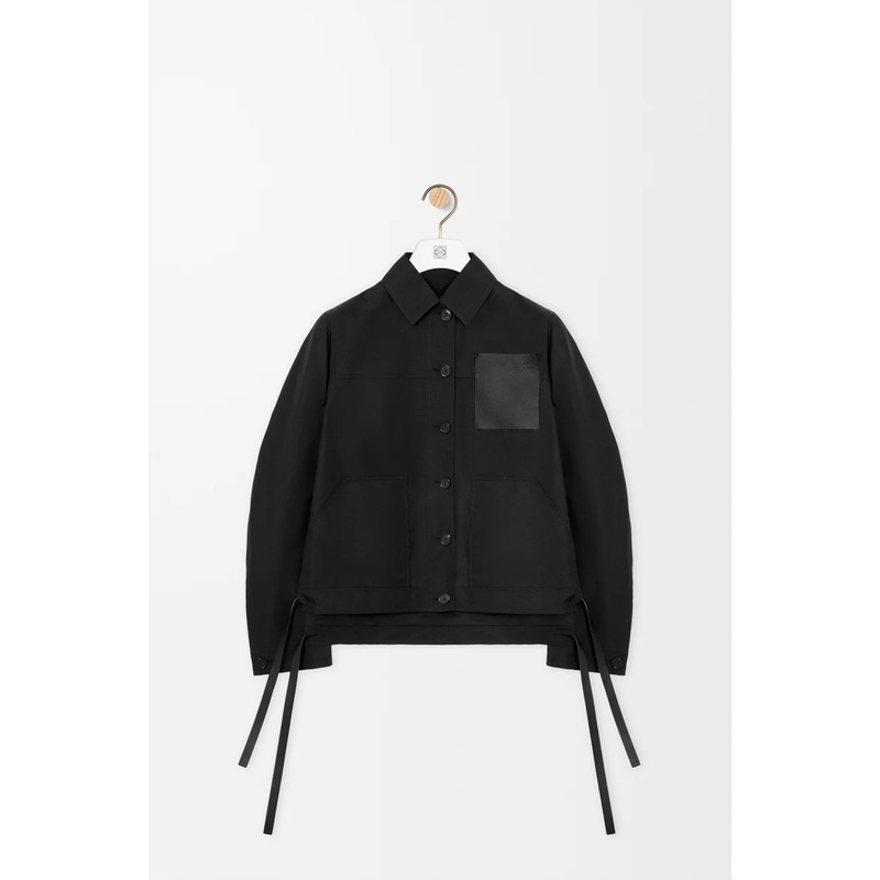 Workwear jacket in cupro blend