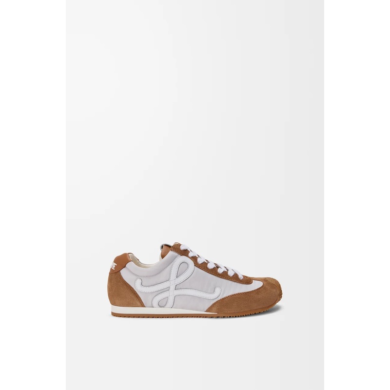 Ballet Runner 2.0 in nylon and calfskin