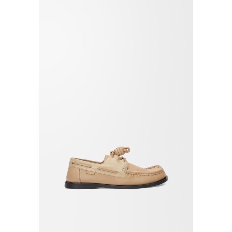 Campo boat shoe in soft calfskin