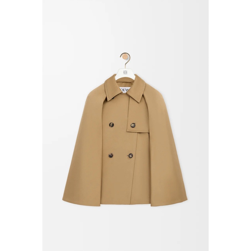 Cape jacket in cotton