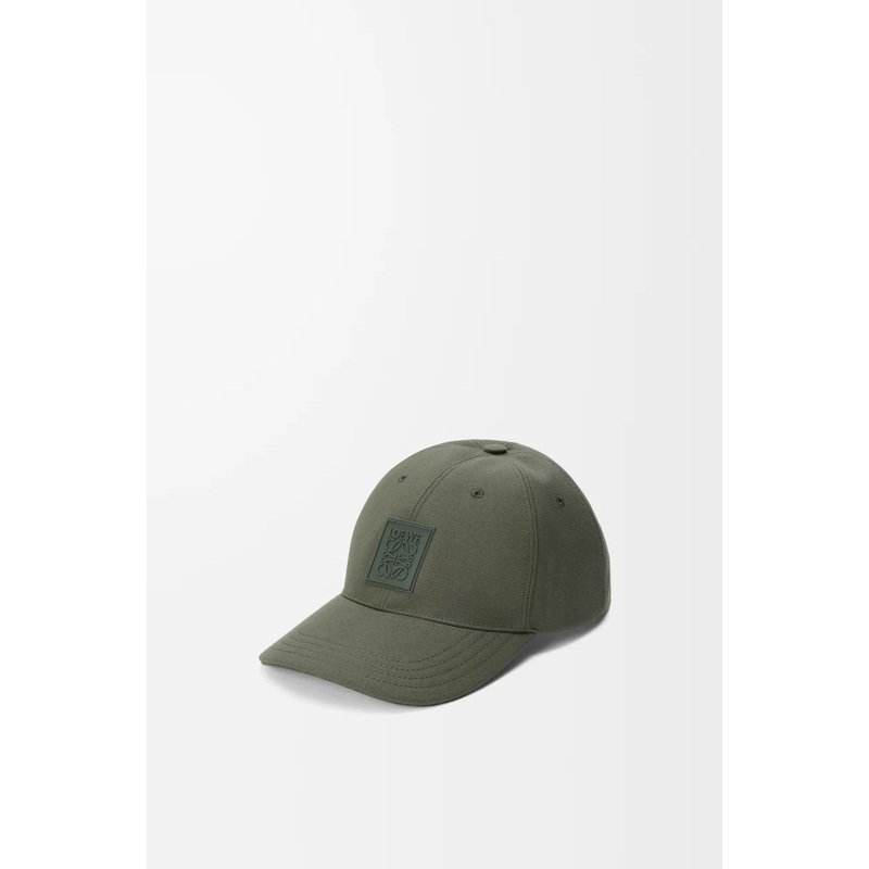 Patch cap in canvas