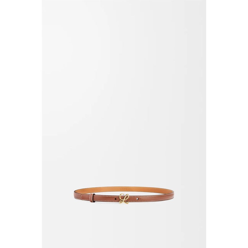 Belt in smooth calfskin