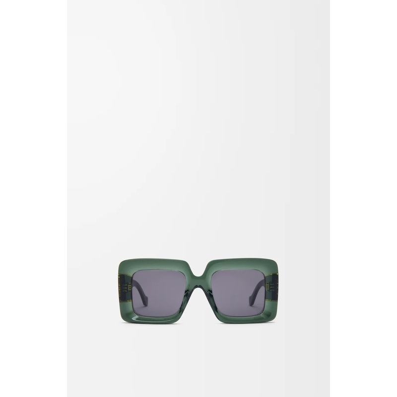 Beveled Square Maxi Anagram sunglasses