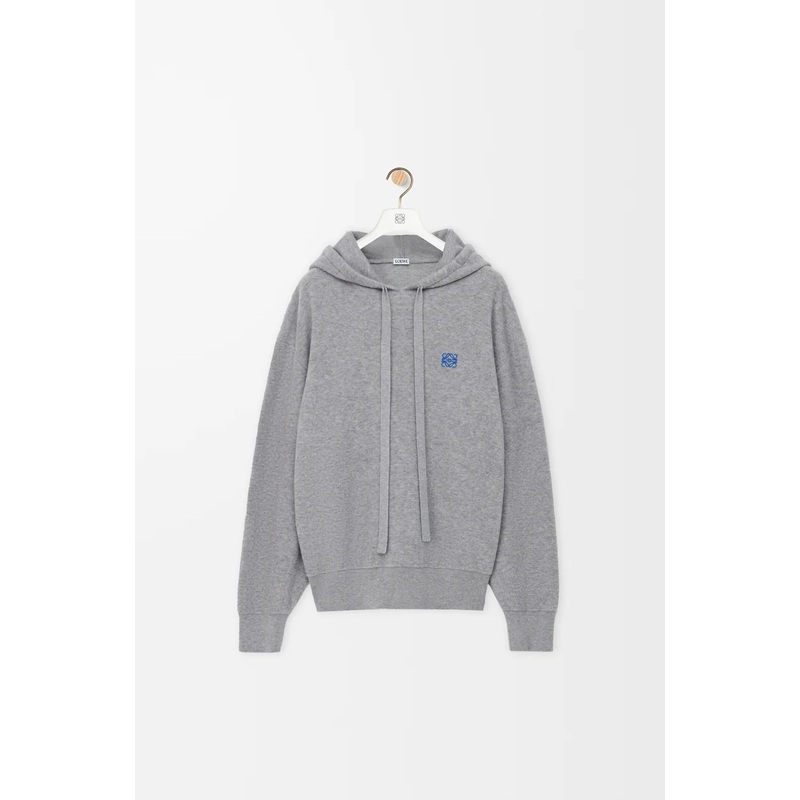 Hoodie in wool
