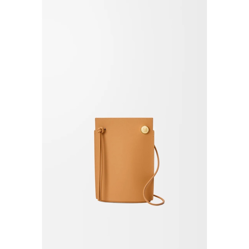 Pebble Dice pocket in classic calfskin