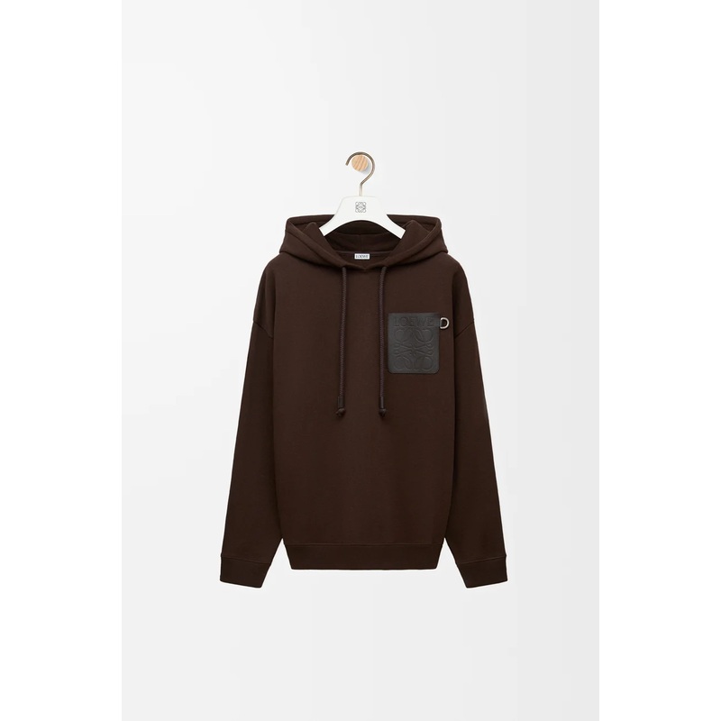 Relaxed fit hoodie in cotton