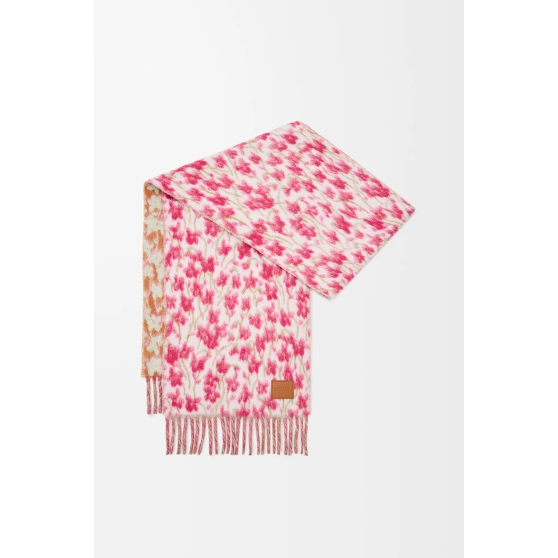 Scarf in wool and alpaca blend