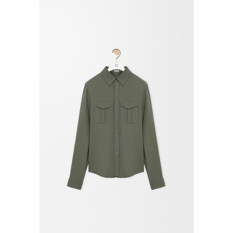 Shirt in viscose blend