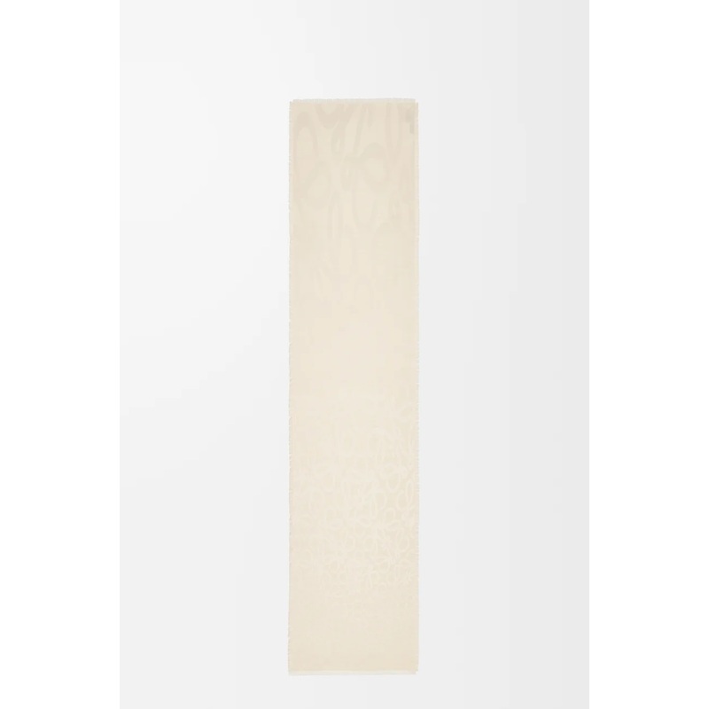 Stole in silk and wool