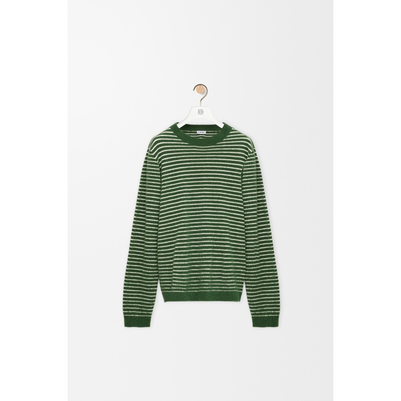 Sweater in alpaca and wool blend