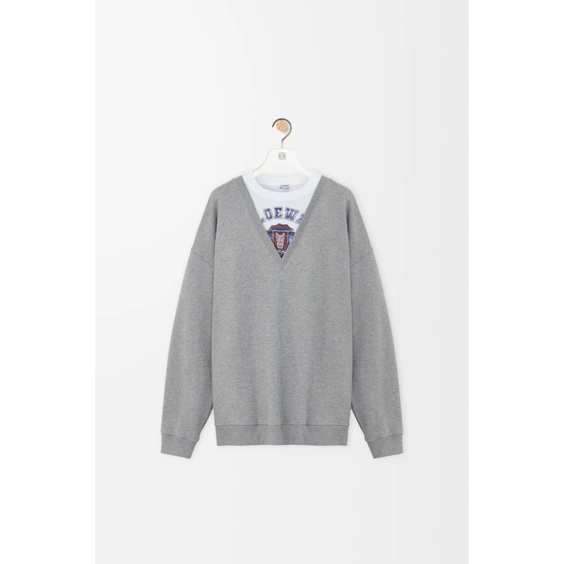 Sweatshirt in cotton
