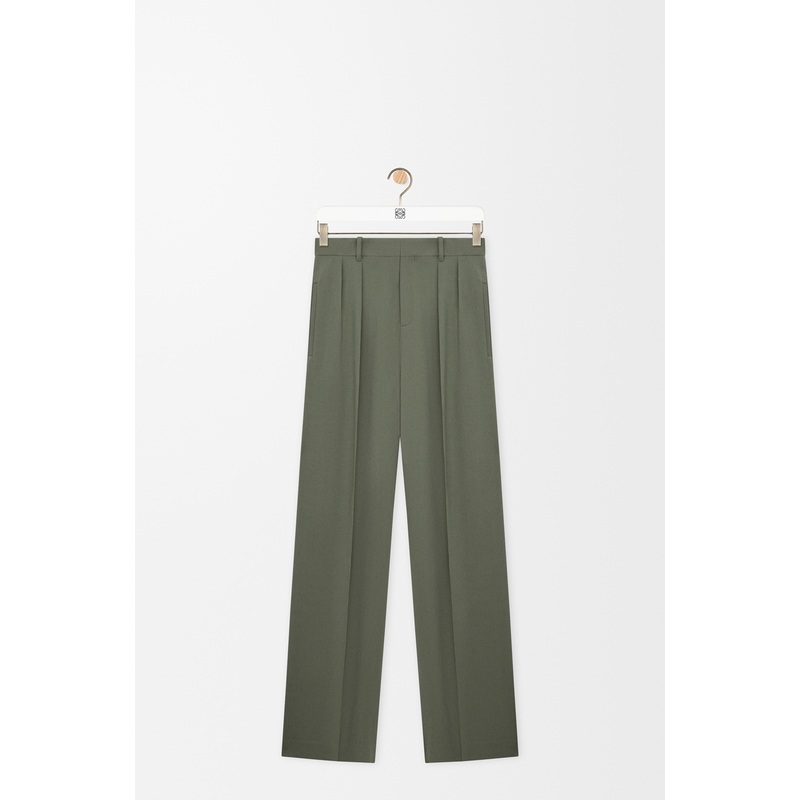 Trousers in viscose blend