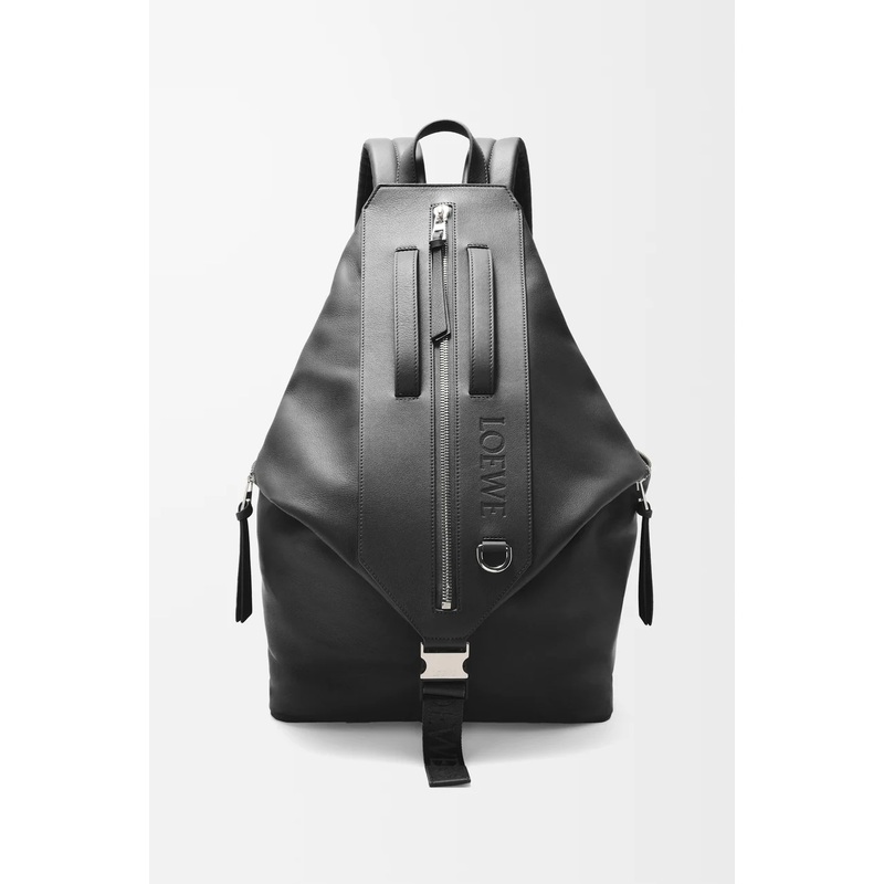 Convertible backpack in classic calfskin