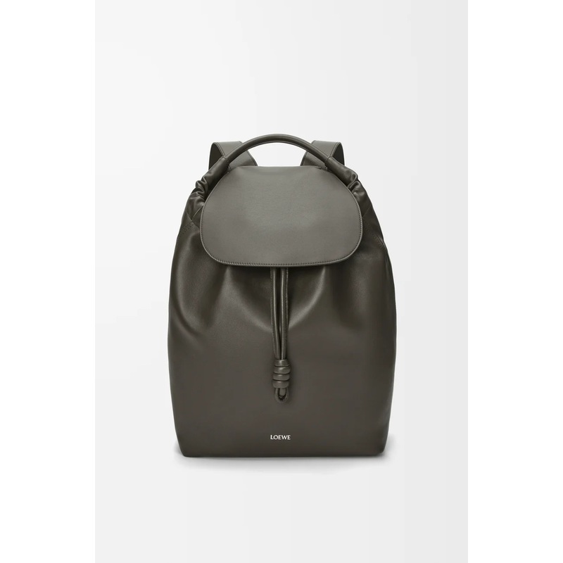 Flamenco backpack in shiny supple calfskin