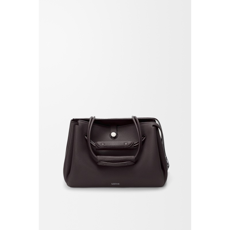 Large Madrid bag in supple grained calfskin