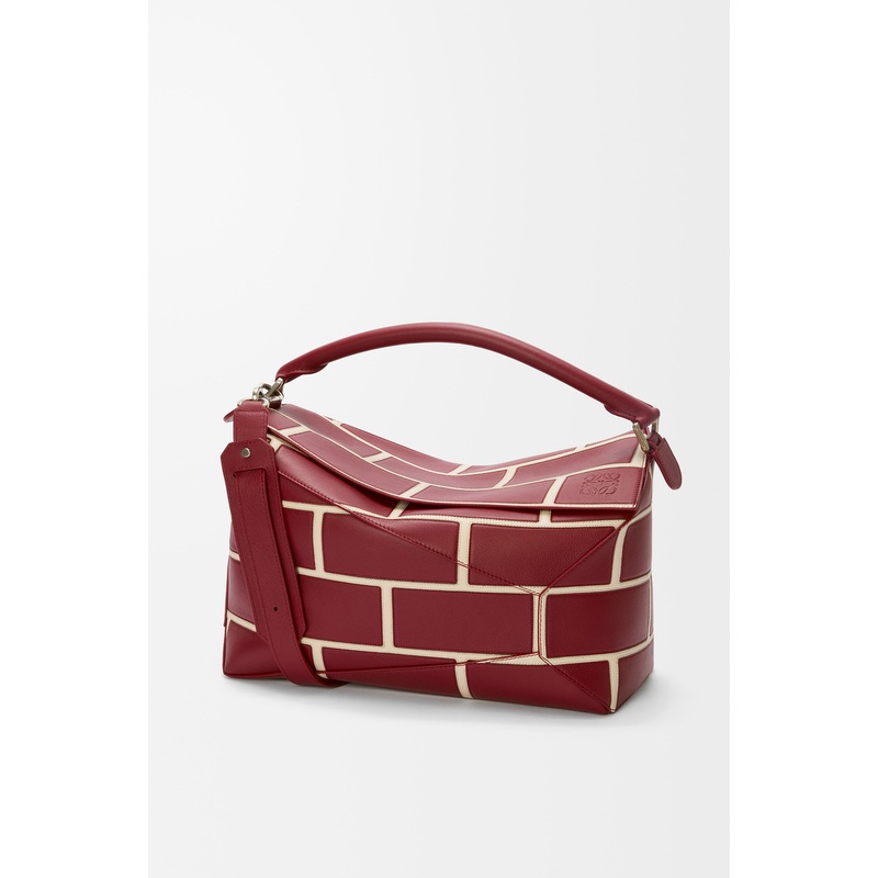 Large Puzzle Edge bag in classic calfskin