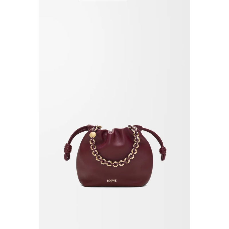 Mini Flamenco purse in mellow nappa lambskin