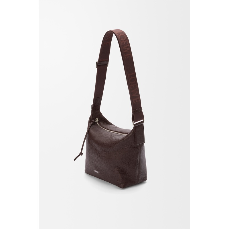 Small Cubi crossbody bag in supple grained calfskin