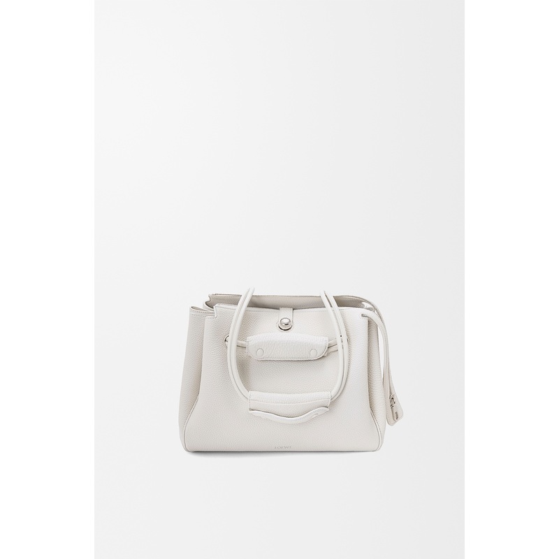 Small Madrid bag in supple grained calfskin