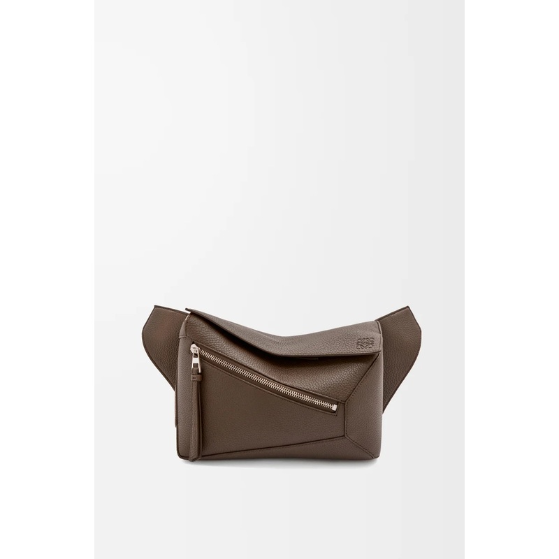 Small Puzzle bumbag in grained calfskin