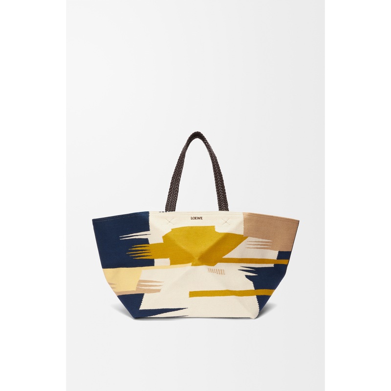 XXL Puzzle Fold tote in canvas