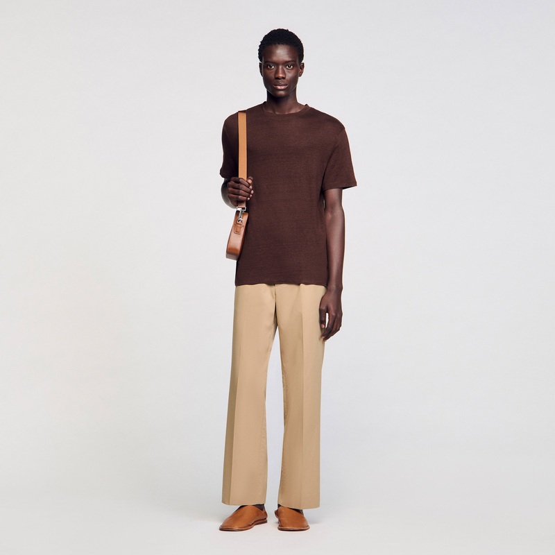 Certified linen T-shirt