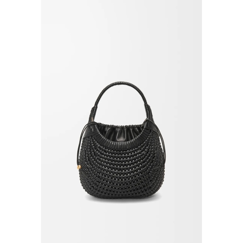 Diamond hobo bag in calfskin
