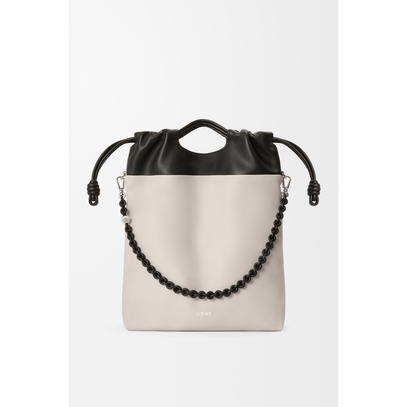 Flamenco purse tote in mellow nappa lambskin