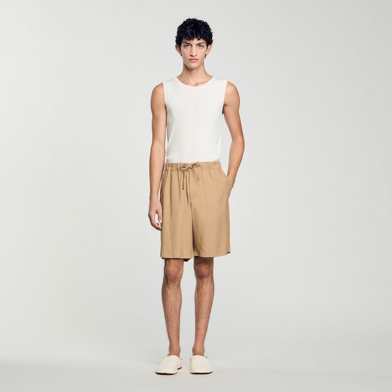 Flowy Bermuda shorts