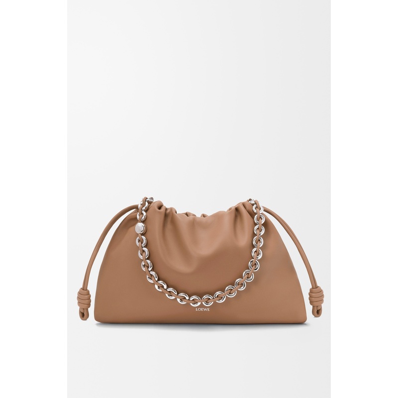 Large Flamenco purse in mellow nappa lambskin