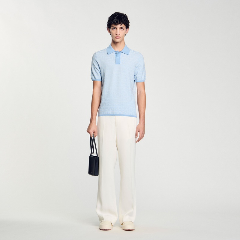Square Cross polo shirt