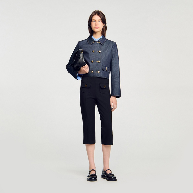 Denim tailored jacket