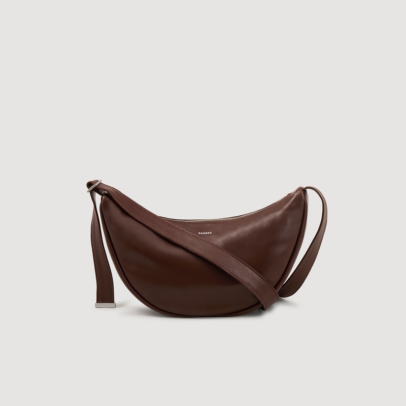 Small leather crossbody bag