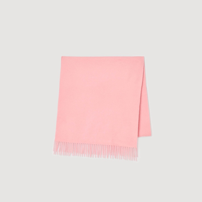 Wool and cashmere scarf