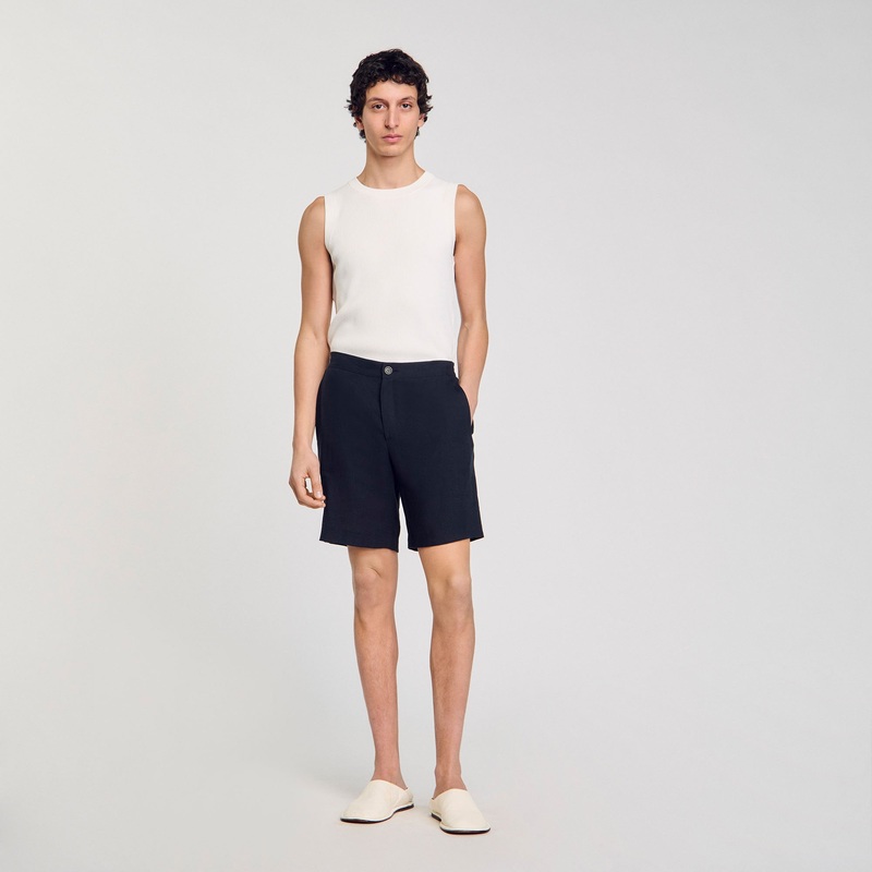 Linen shorts