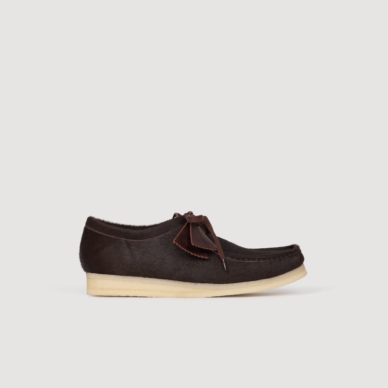 Pony-hair effect Wallabee Loafers