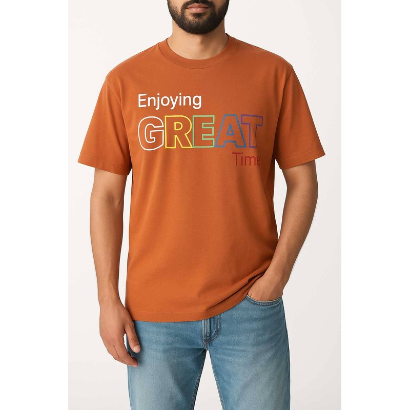 Max 21 Men’s Enjoying Great Time Tee Shirt