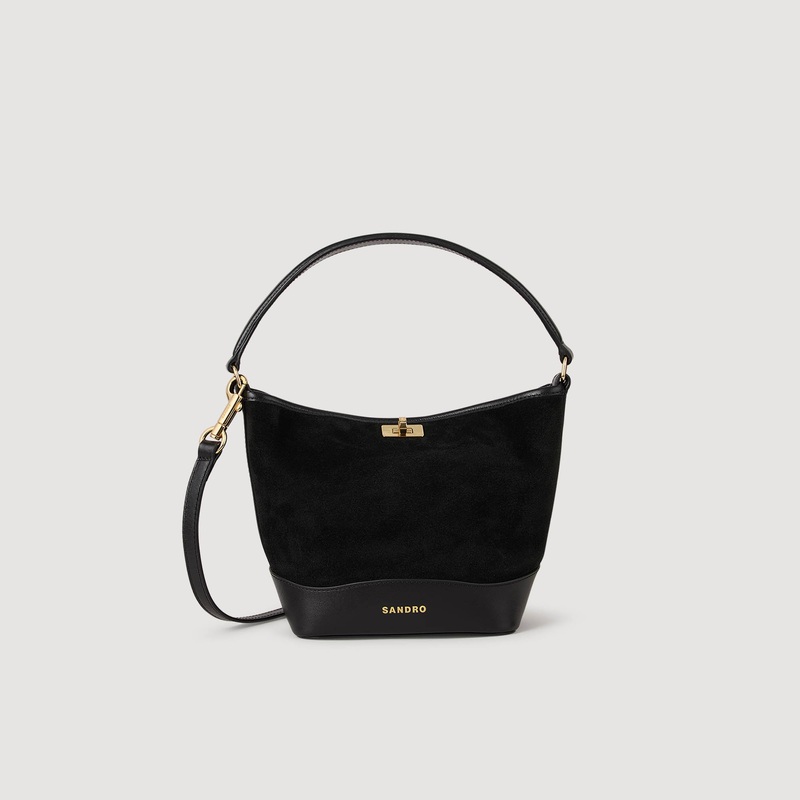Tangoso mini suede and leather bag