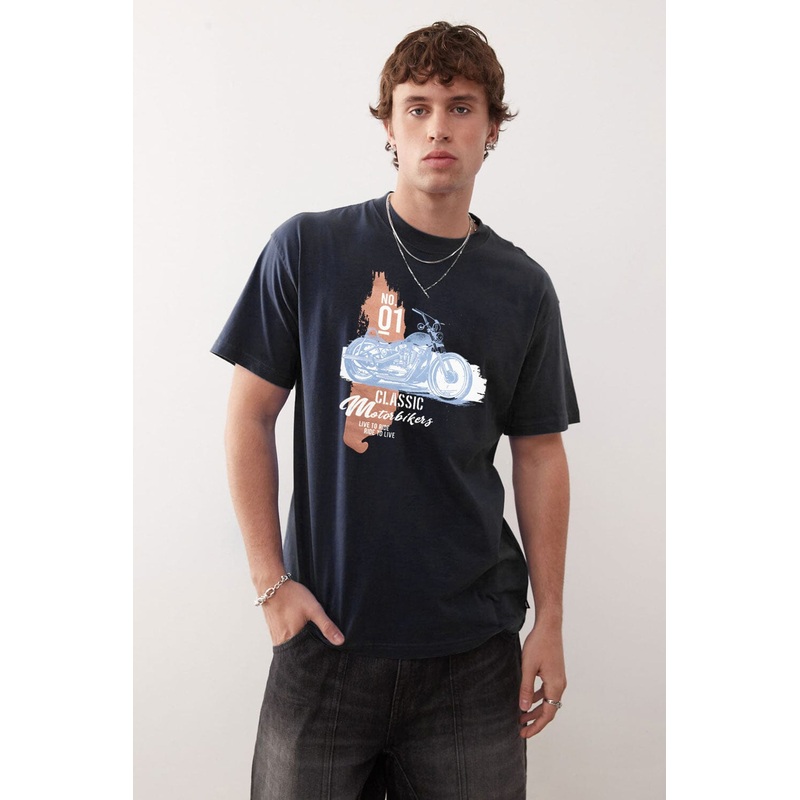 Max 21 Men’s Motorbike Tee Shirt