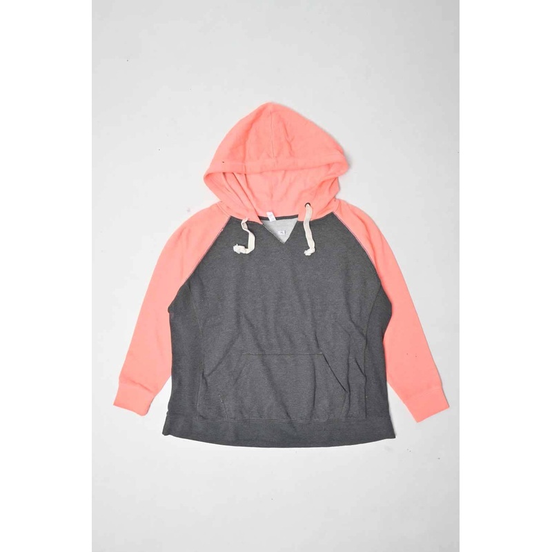 Enza Women’s Contrast Design Pullover Minor Fault Hoodie