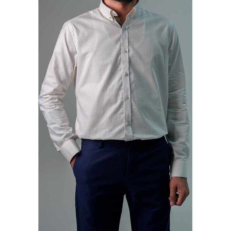 Eternity Men’s Printed Slim Fit Casual Shirt