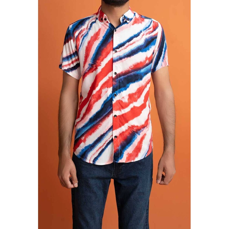 Gravity Men’s Printed Casual Shirt