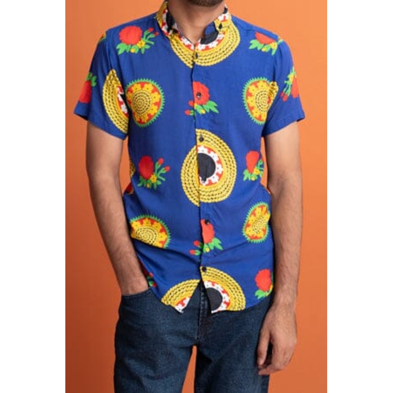 Gravity Men’s Short Sleeve Casual Shirt