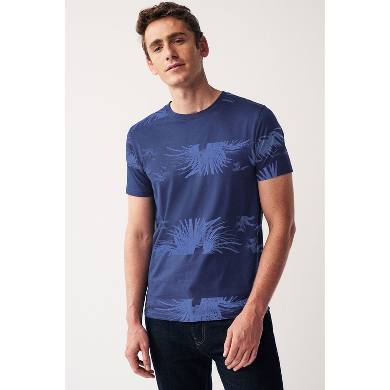 Polo Republica Men’s Palm Tree Printed Tee Shirt