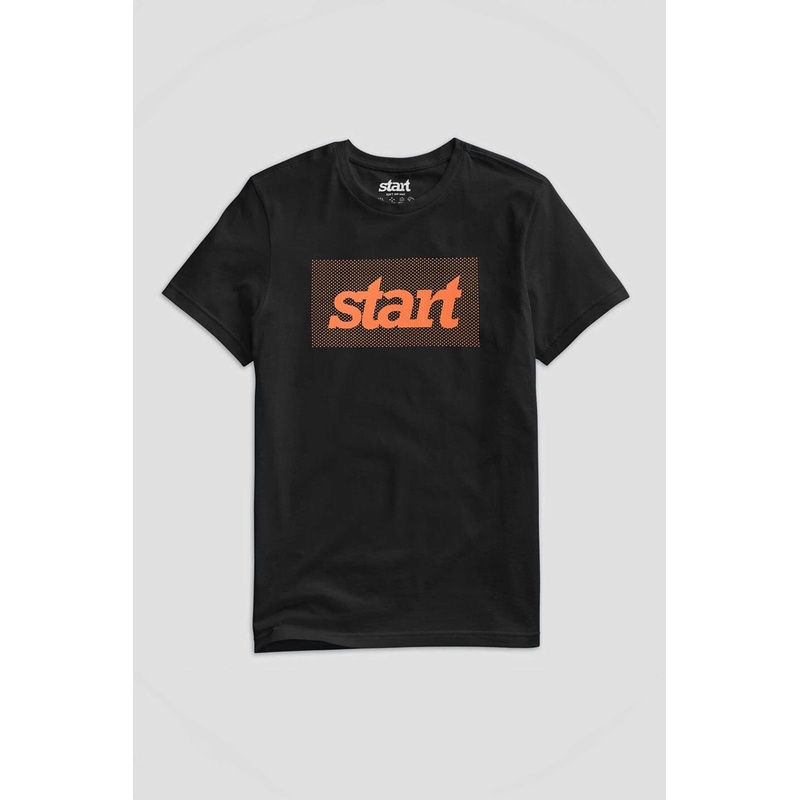 Start Men’s Logo Embellish Short Sleeve Tee Shirt