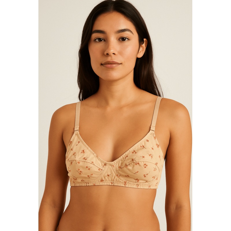 Zhenmeng Women’s Floral Stretchable Bra
