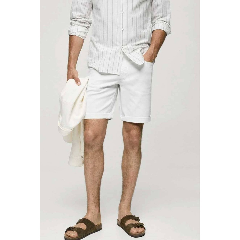 F&F Men’s Classic Minor Fault Denim Shorts